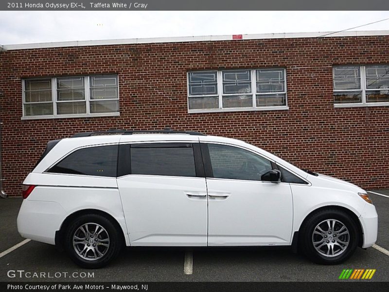 Taffeta White / Gray 2011 Honda Odyssey EX-L