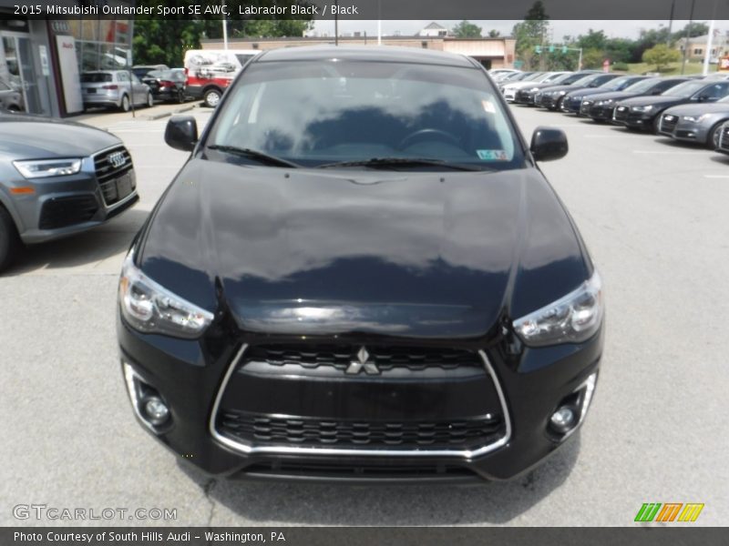 Labrador Black / Black 2015 Mitsubishi Outlander Sport SE AWC