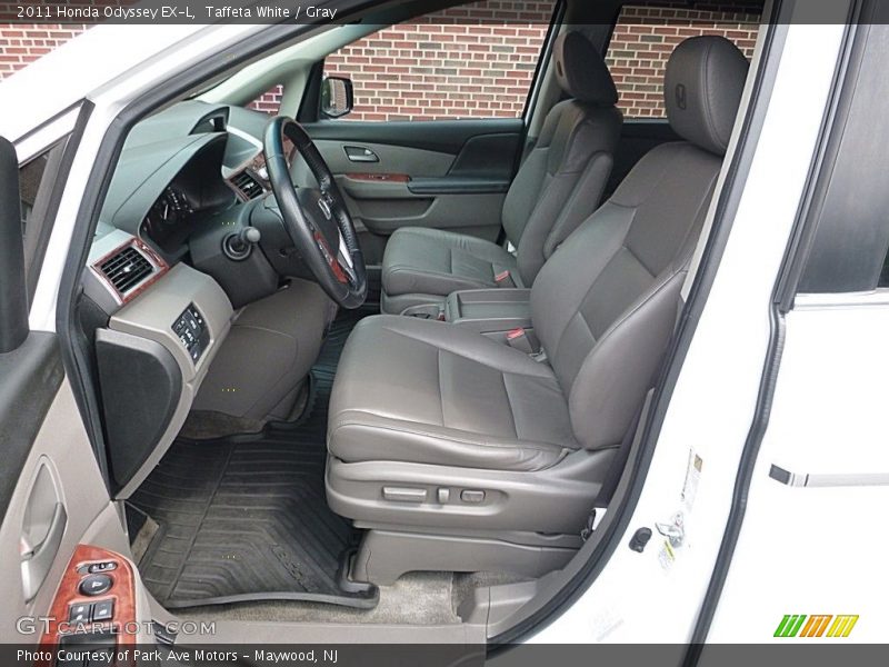 Taffeta White / Gray 2011 Honda Odyssey EX-L