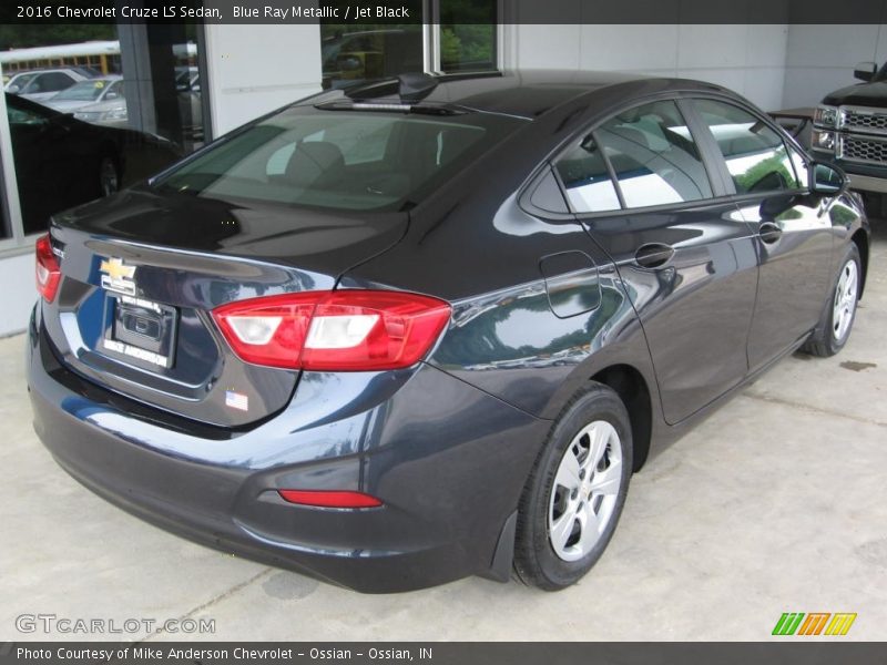 Blue Ray Metallic / Jet Black 2016 Chevrolet Cruze LS Sedan