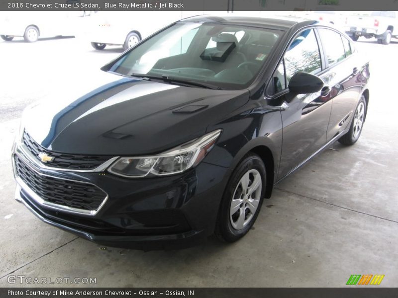 Blue Ray Metallic / Jet Black 2016 Chevrolet Cruze LS Sedan