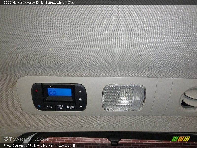 Taffeta White / Gray 2011 Honda Odyssey EX-L