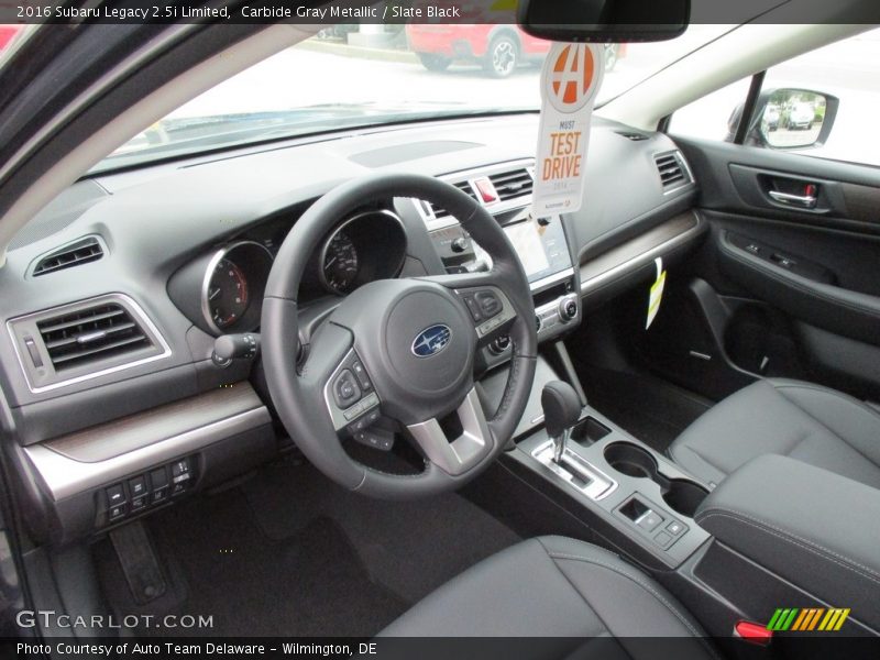 Carbide Gray Metallic / Slate Black 2016 Subaru Legacy 2.5i Limited