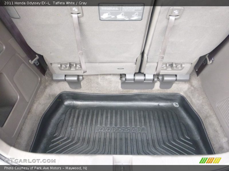 Taffeta White / Gray 2011 Honda Odyssey EX-L
