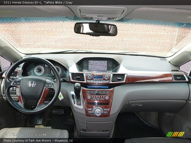 Taffeta White / Gray 2011 Honda Odyssey EX-L