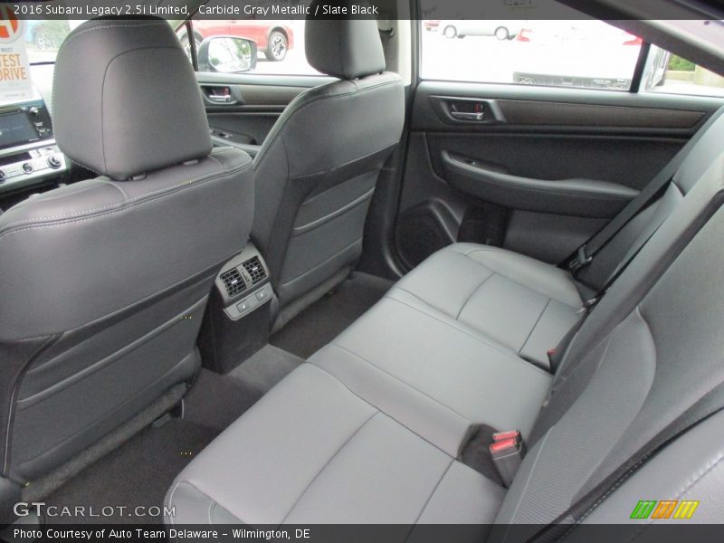 Carbide Gray Metallic / Slate Black 2016 Subaru Legacy 2.5i Limited