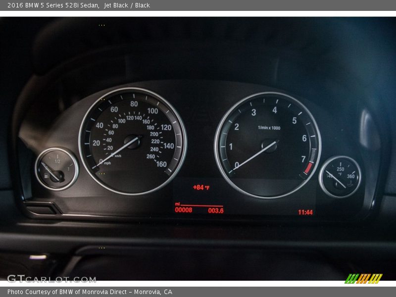 Jet Black / Black 2016 BMW 5 Series 528i Sedan