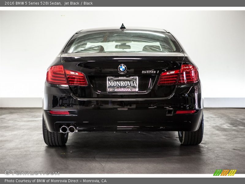 Jet Black / Black 2016 BMW 5 Series 528i Sedan