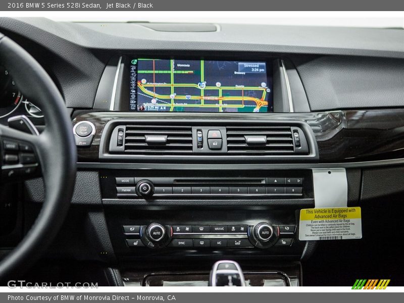 Jet Black / Black 2016 BMW 5 Series 528i Sedan