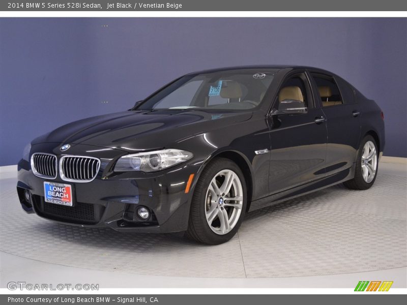 Jet Black / Venetian Beige 2014 BMW 5 Series 528i Sedan