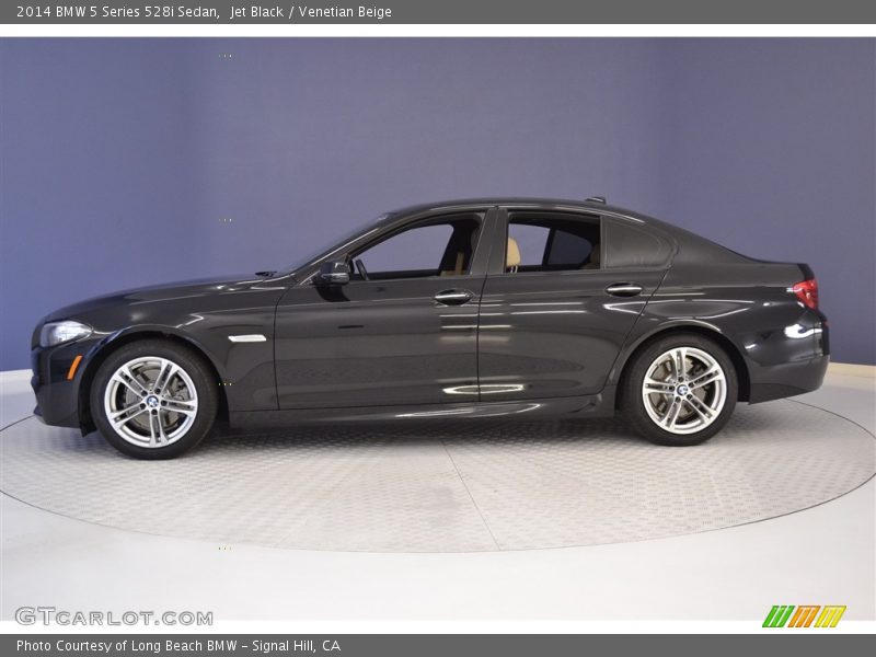 Jet Black / Venetian Beige 2014 BMW 5 Series 528i Sedan