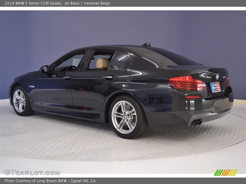 Jet Black / Venetian Beige 2014 BMW 5 Series 528i Sedan