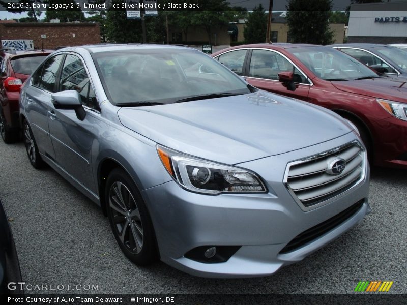 Ice Silver Metallic / Slate Black 2016 Subaru Legacy 2.5i Limited