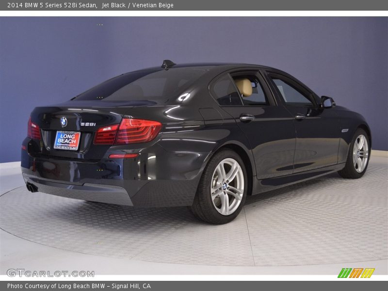 Jet Black / Venetian Beige 2014 BMW 5 Series 528i Sedan