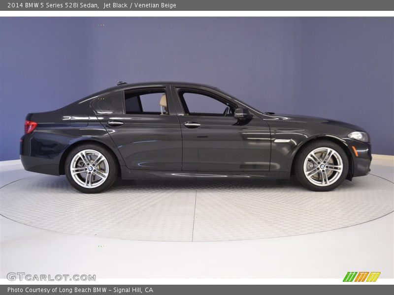 Jet Black / Venetian Beige 2014 BMW 5 Series 528i Sedan
