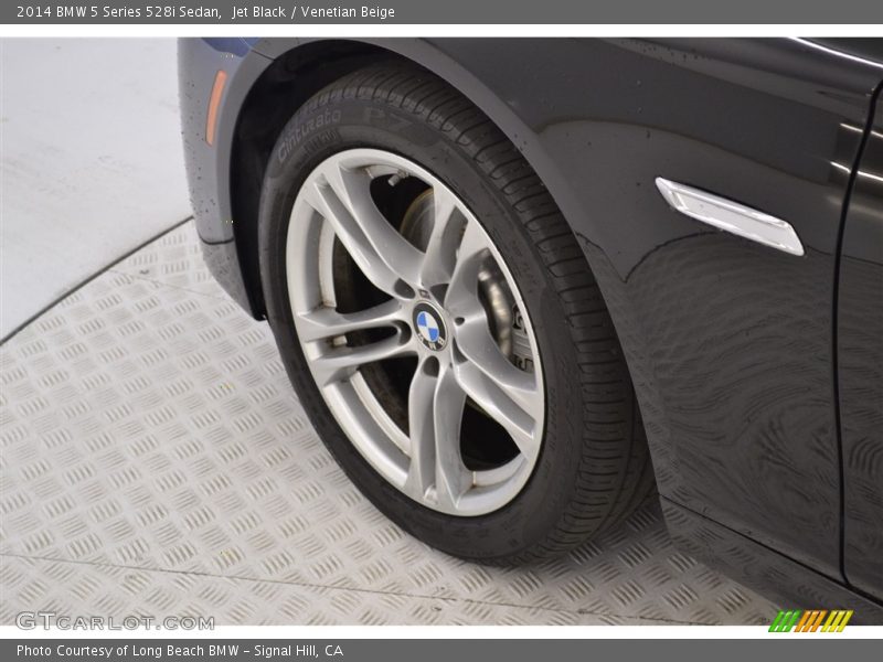 Jet Black / Venetian Beige 2014 BMW 5 Series 528i Sedan
