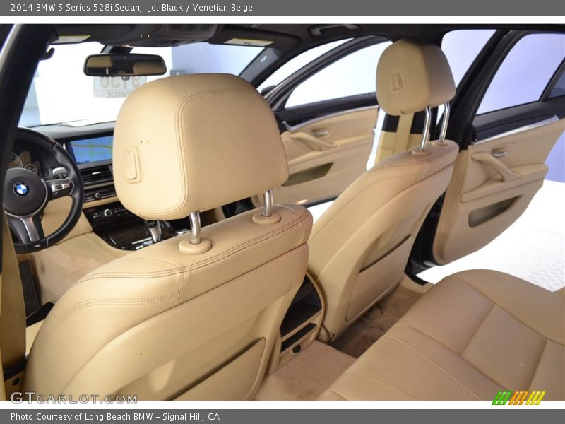 Jet Black / Venetian Beige 2014 BMW 5 Series 528i Sedan