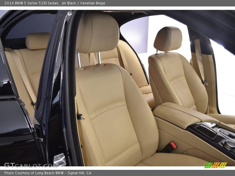 Jet Black / Venetian Beige 2014 BMW 5 Series 528i Sedan