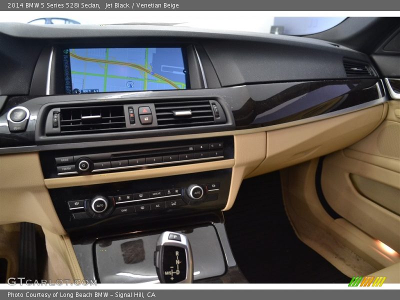 Jet Black / Venetian Beige 2014 BMW 5 Series 528i Sedan