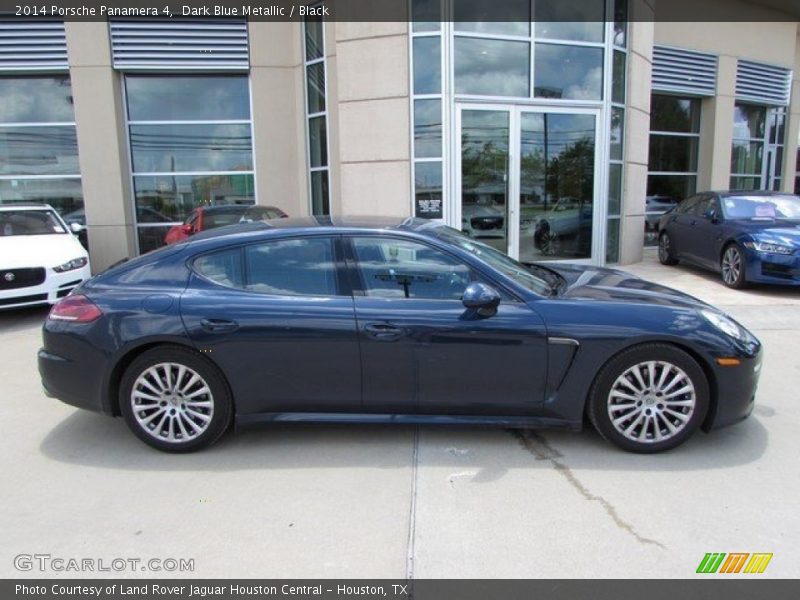 Dark Blue Metallic / Black 2014 Porsche Panamera 4