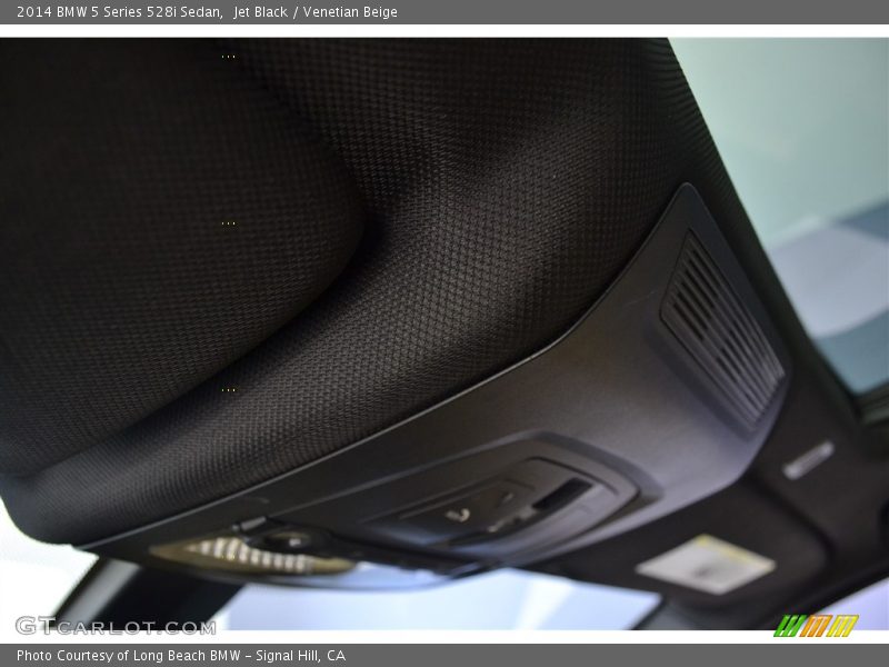 Jet Black / Venetian Beige 2014 BMW 5 Series 528i Sedan