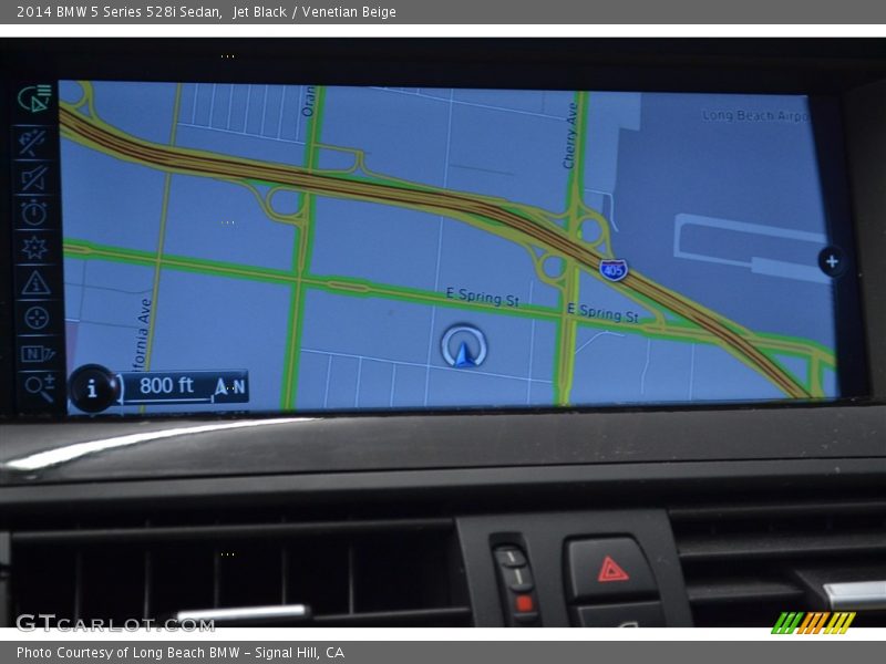 Jet Black / Venetian Beige 2014 BMW 5 Series 528i Sedan