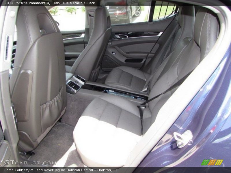 Dark Blue Metallic / Black 2014 Porsche Panamera 4
