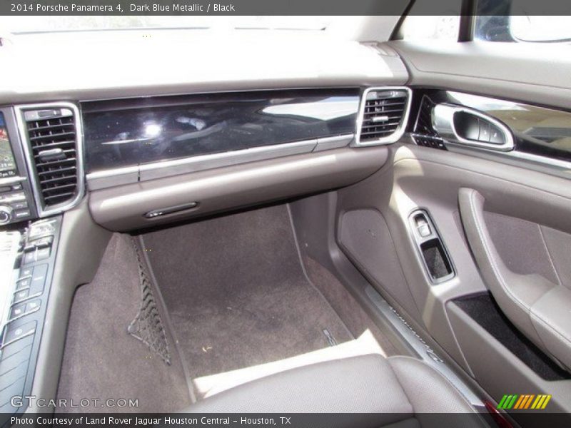 Dark Blue Metallic / Black 2014 Porsche Panamera 4
