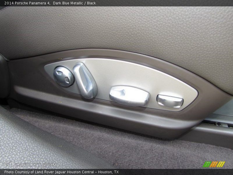 Dark Blue Metallic / Black 2014 Porsche Panamera 4