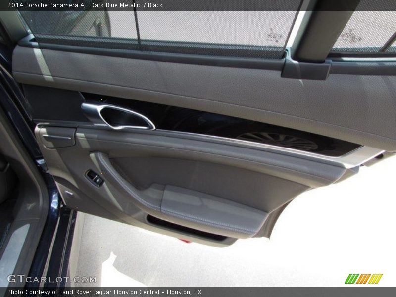 Dark Blue Metallic / Black 2014 Porsche Panamera 4