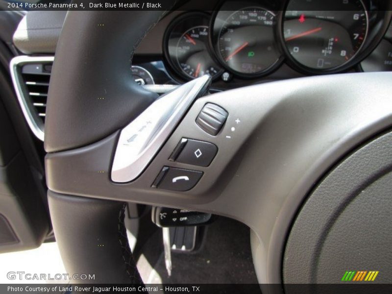 Dark Blue Metallic / Black 2014 Porsche Panamera 4