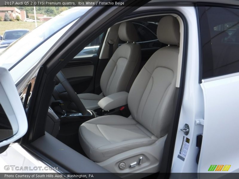 Ibis White / Pistachio Beige 2017 Audi Q5 2.0 TFSI Premium quattro