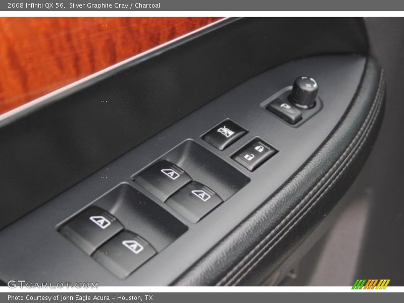 Silver Graphite Gray / Charcoal 2008 Infiniti QX 56