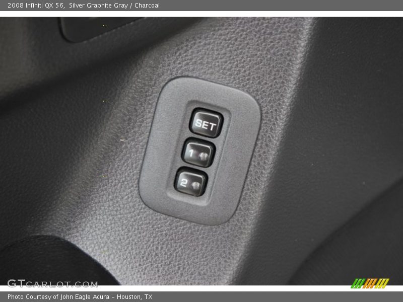 Silver Graphite Gray / Charcoal 2008 Infiniti QX 56