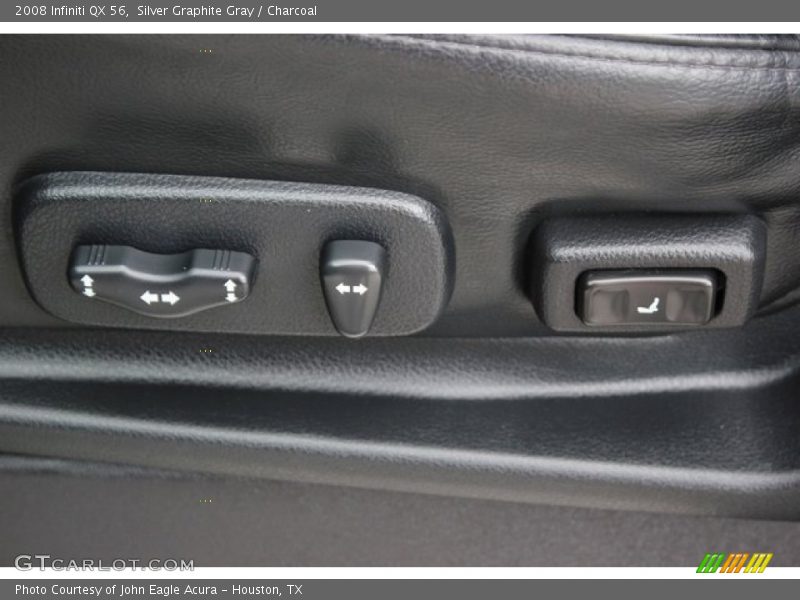 Silver Graphite Gray / Charcoal 2008 Infiniti QX 56
