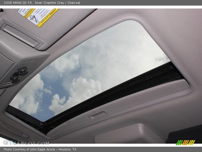 Silver Graphite Gray / Charcoal 2008 Infiniti QX 56