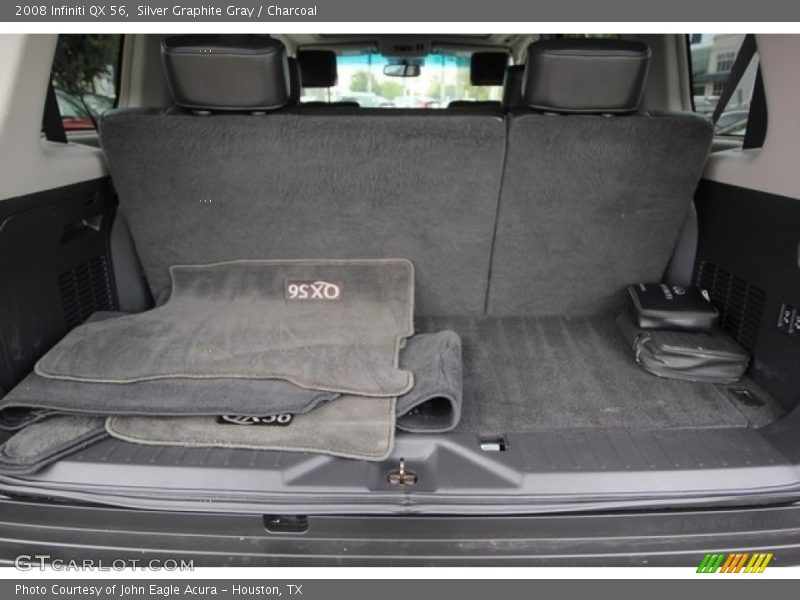 Silver Graphite Gray / Charcoal 2008 Infiniti QX 56