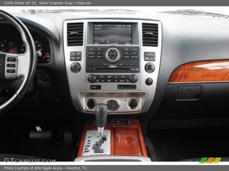 Silver Graphite Gray / Charcoal 2008 Infiniti QX 56