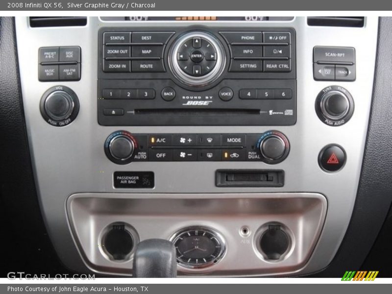 Silver Graphite Gray / Charcoal 2008 Infiniti QX 56