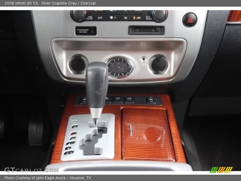Silver Graphite Gray / Charcoal 2008 Infiniti QX 56