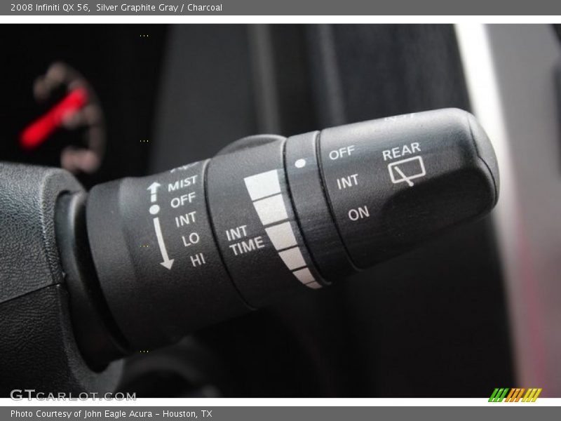 Silver Graphite Gray / Charcoal 2008 Infiniti QX 56