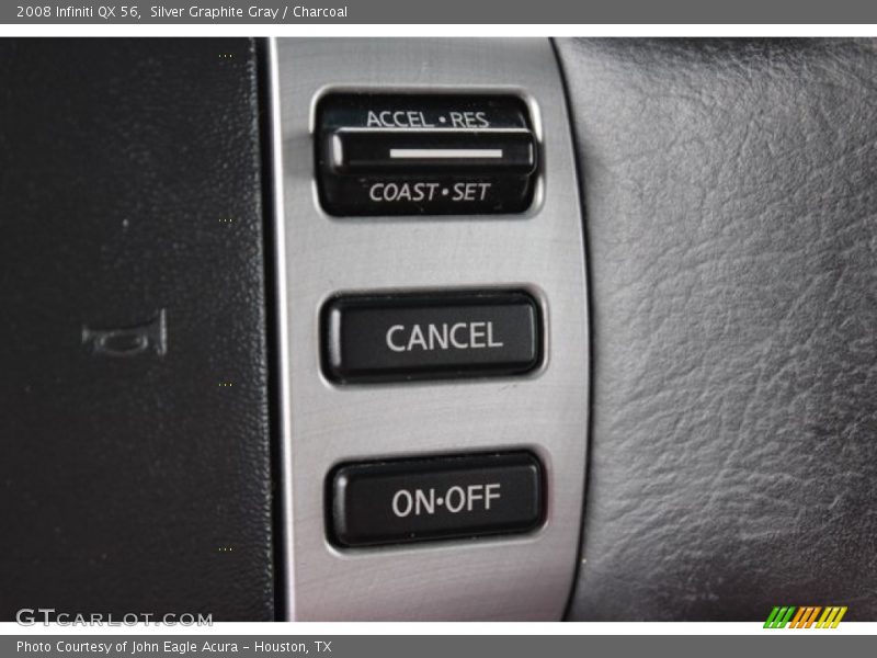 Silver Graphite Gray / Charcoal 2008 Infiniti QX 56