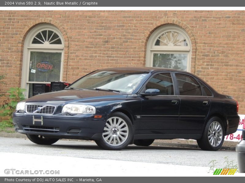 Nautic Blue Metallic / Graphite 2004 Volvo S80 2.9