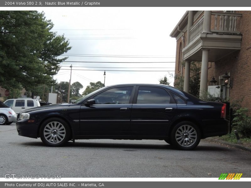 Nautic Blue Metallic / Graphite 2004 Volvo S80 2.9