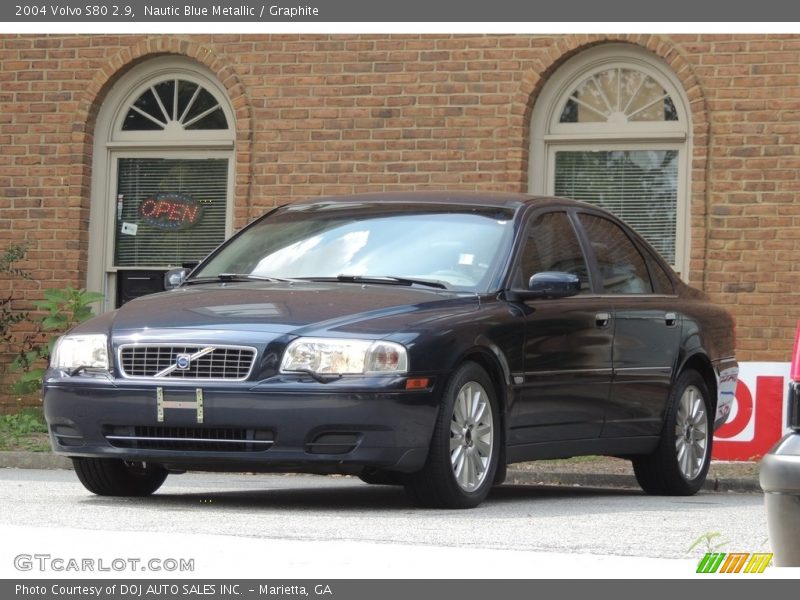 Nautic Blue Metallic / Graphite 2004 Volvo S80 2.9