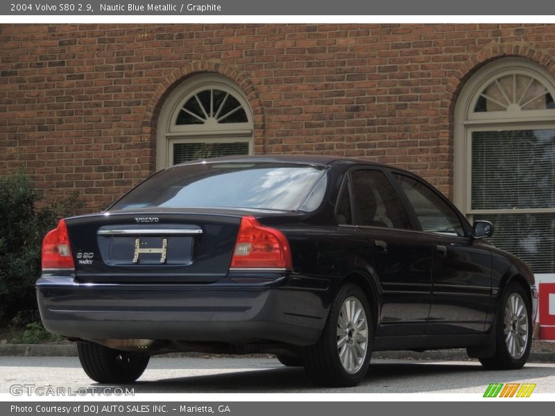 Nautic Blue Metallic / Graphite 2004 Volvo S80 2.9