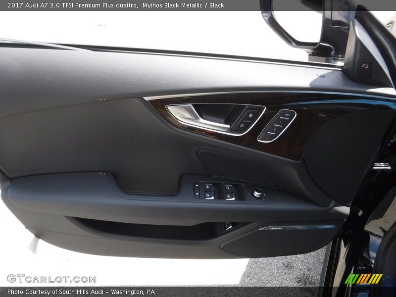 Mythos Black Metallic / Black 2017 Audi A7 3.0 TFSI Premium Plus quattro
