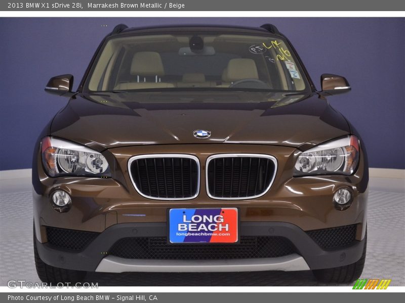 Marrakesh Brown Metallic / Beige 2013 BMW X1 sDrive 28i