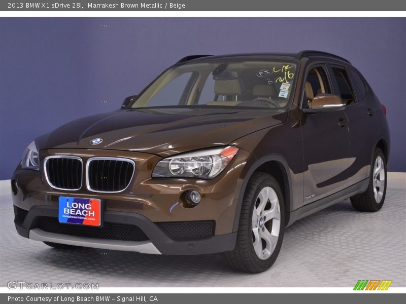 Marrakesh Brown Metallic / Beige 2013 BMW X1 sDrive 28i