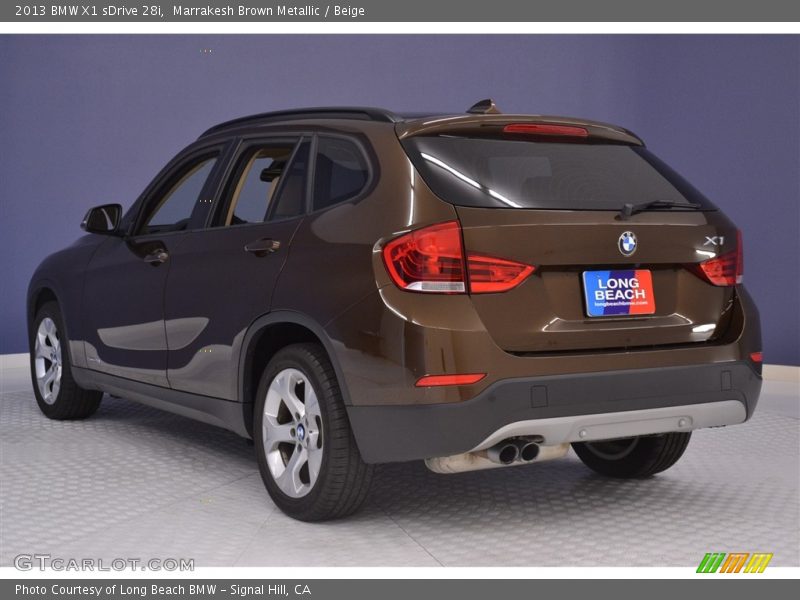 Marrakesh Brown Metallic / Beige 2013 BMW X1 sDrive 28i